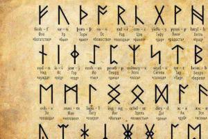 Runet e lashta sllave dhe rëndësia e tyre për të shkruar: kuptimi i shenjtë
